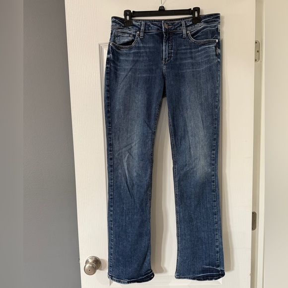 Silver Jeans Elyse slim boot jeans - size 31 x 33 - Picture 1 of 8